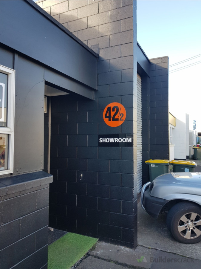 Everything from the painting to the sign writting was done here