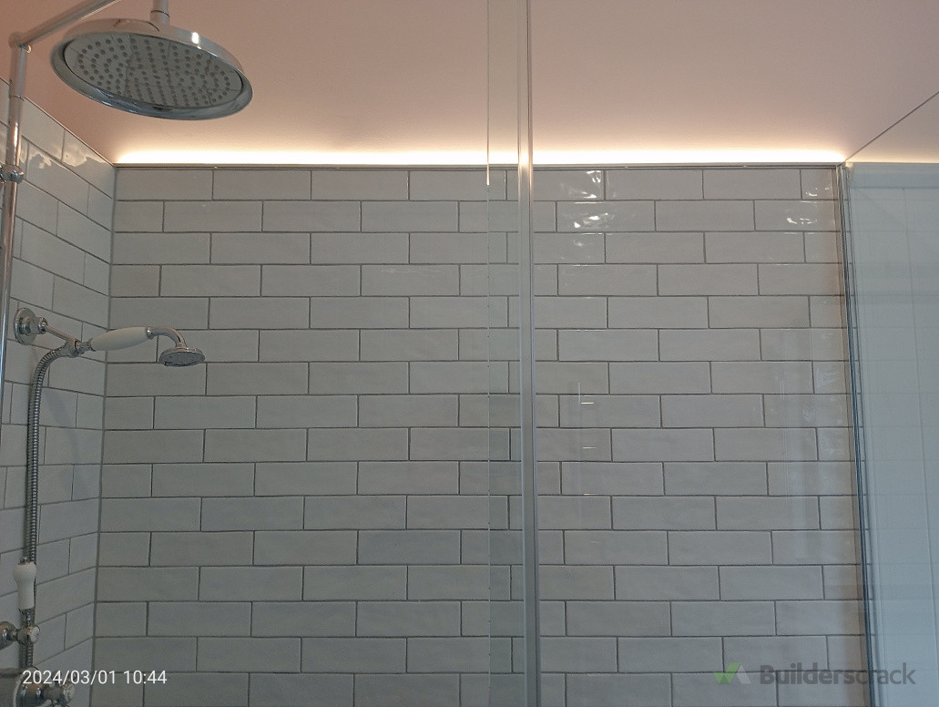 LED bathroom strip lighting