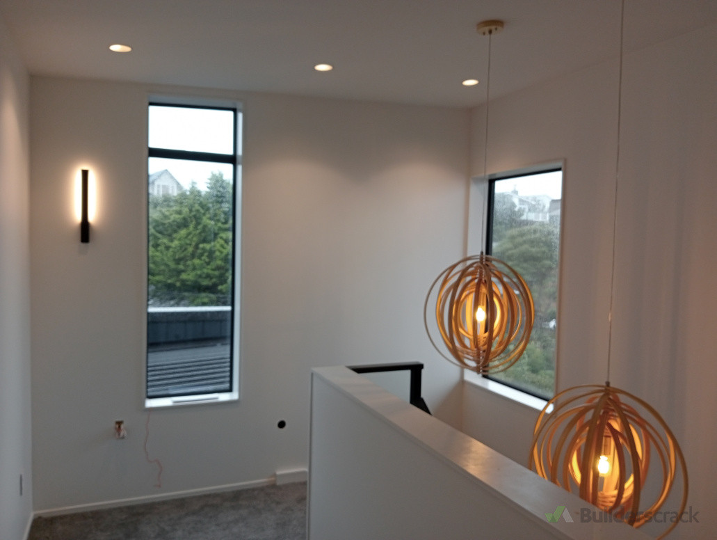 Layers of lighting in a new build