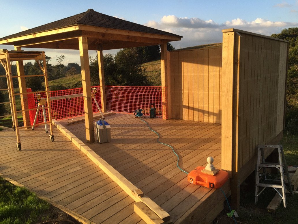 Customised decks, Gazebos and retaining walls