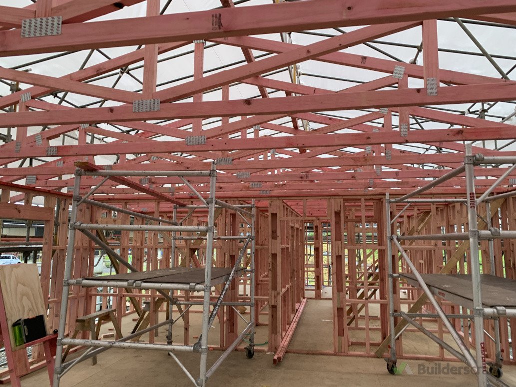 New build framing, trusses and subfloor