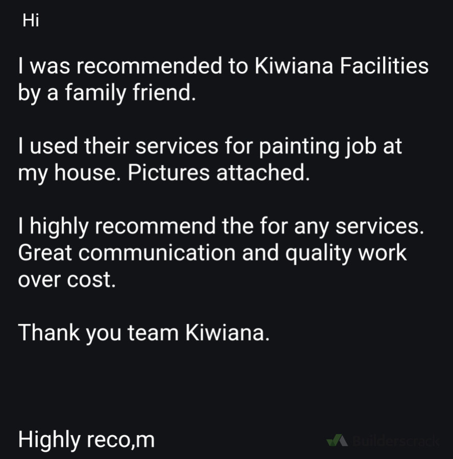 Review from happy client