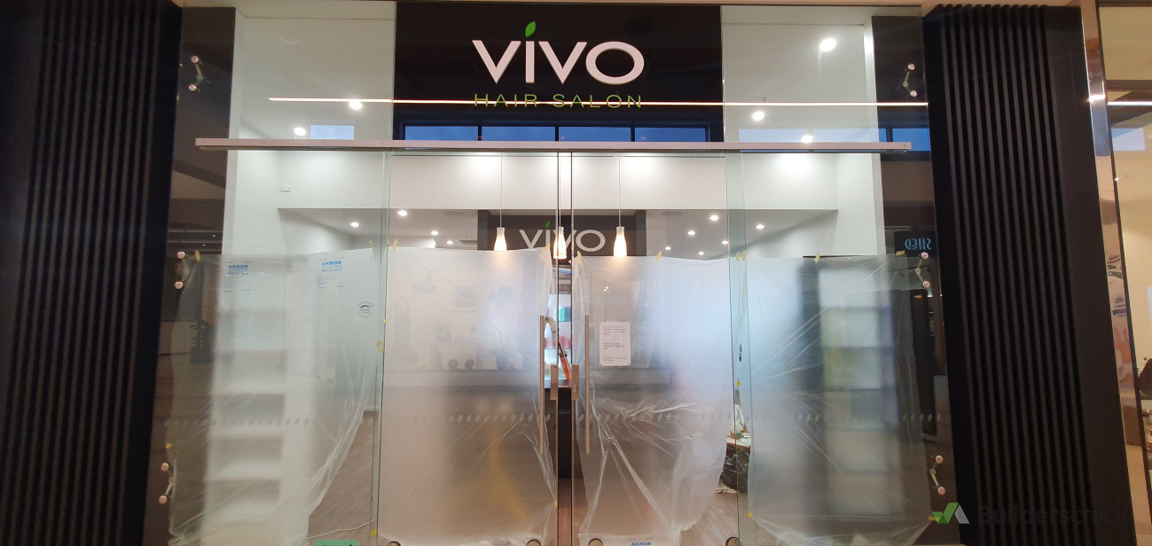 Vivo Saloon Silverdale- Interior Painting
