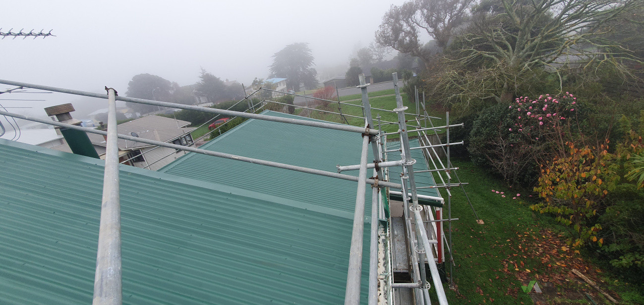 Roof Spraying Project- Waiuku