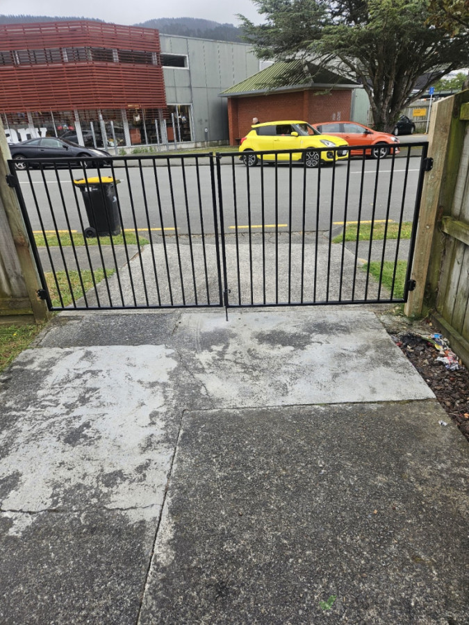 New gate installation