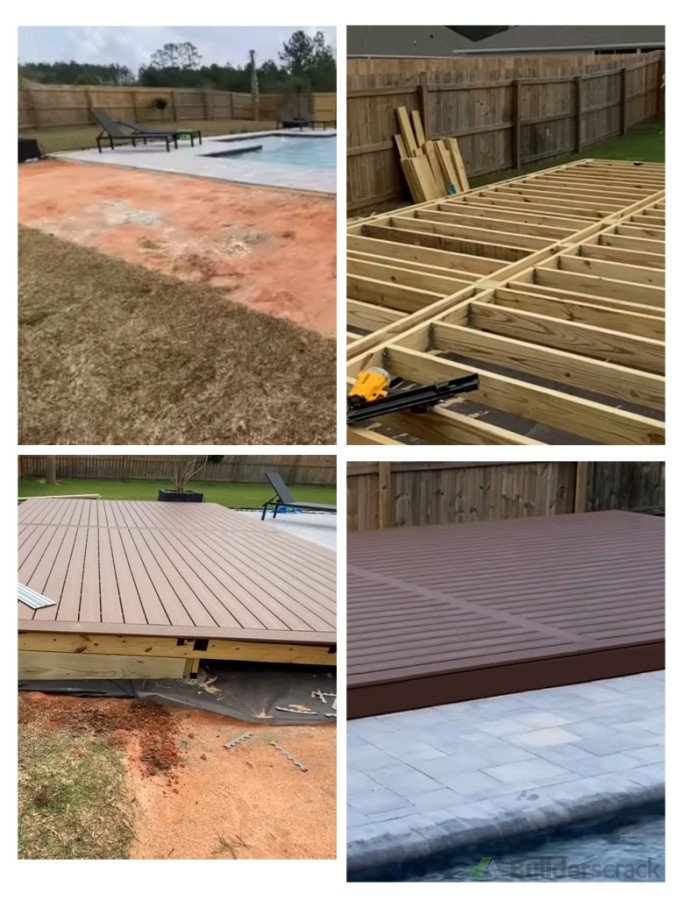 Custom decking for clients satisfaction
