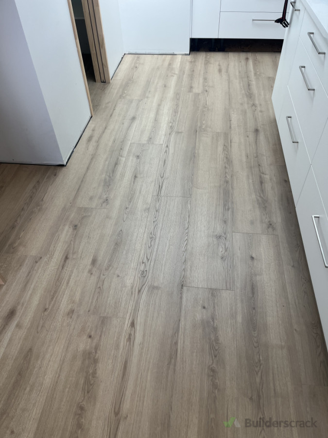 Laminate Floor in small kitchen