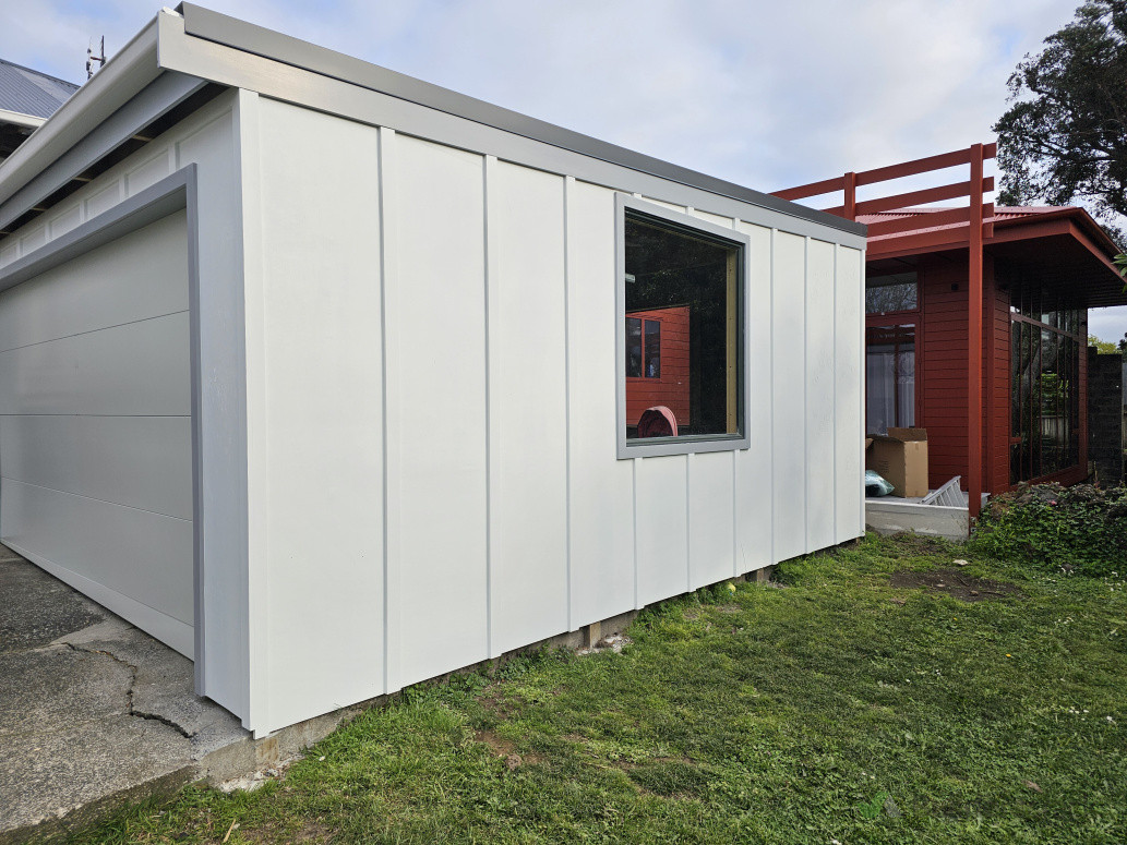 Replaced an existing old carport with this new and improved version