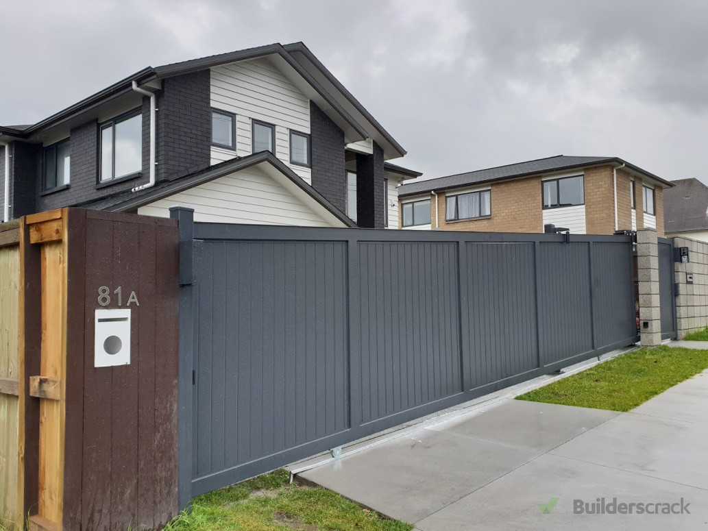 Vertical Panel Sliding Gate