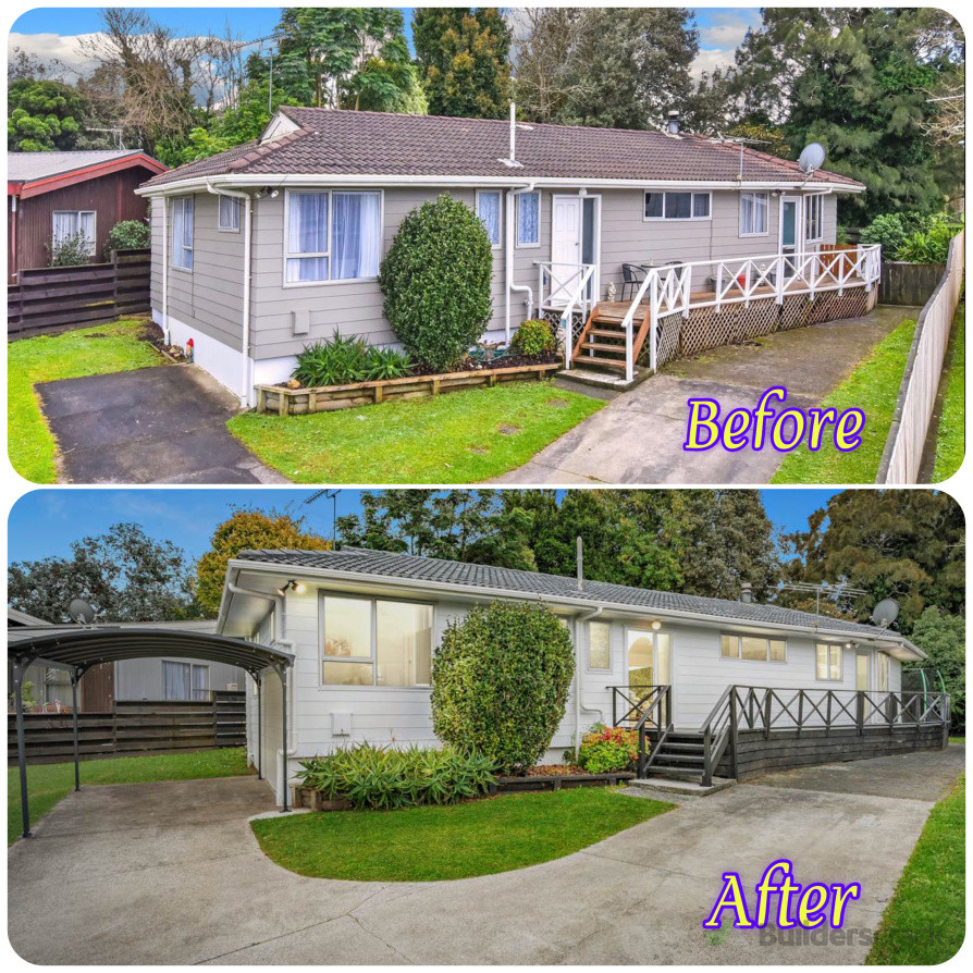 Whole Roof and Exterior Paint done