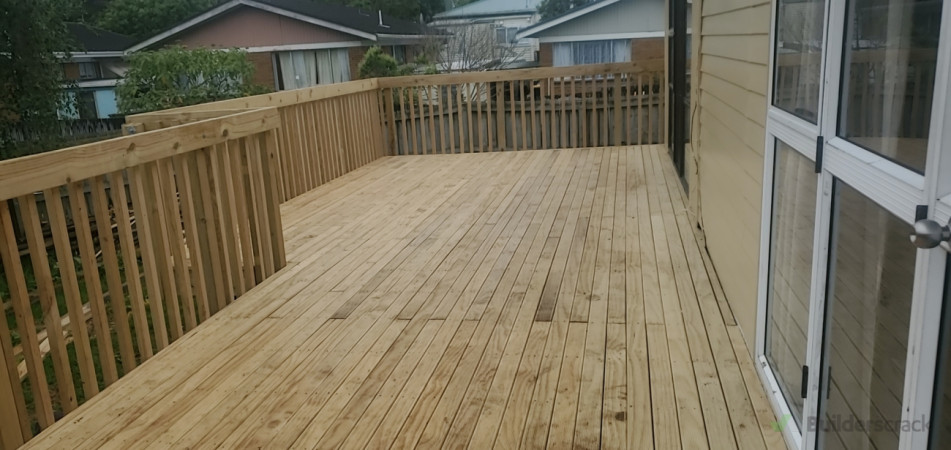 Showing floor been done