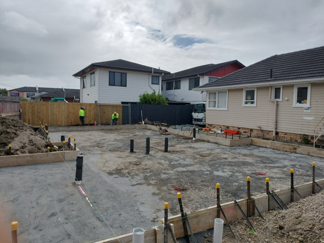 Timber for slab foundation