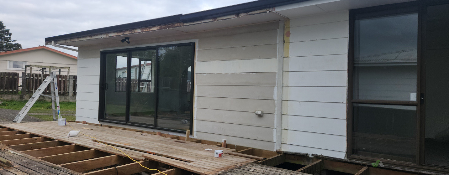 Rip off the old deck