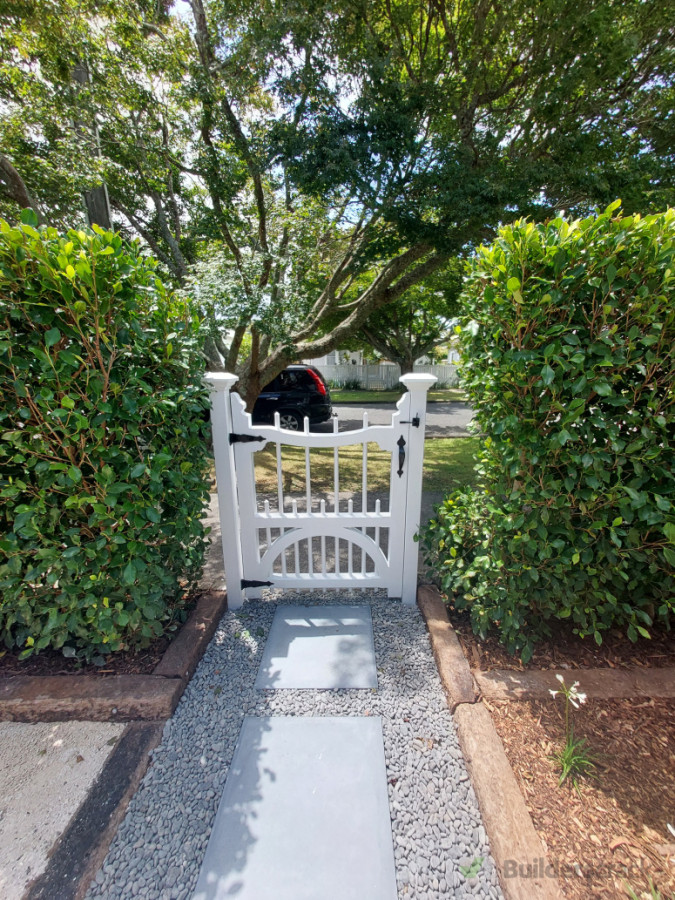 front gate renovated