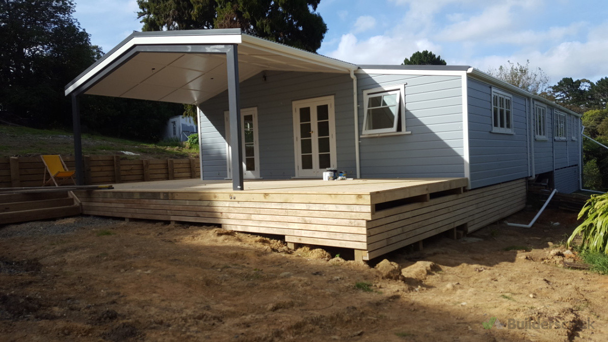 New extension and deck