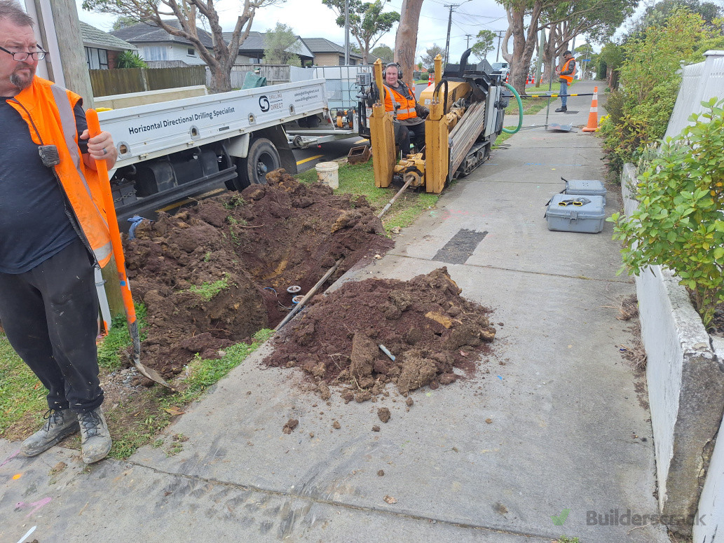Directional drilling entry point