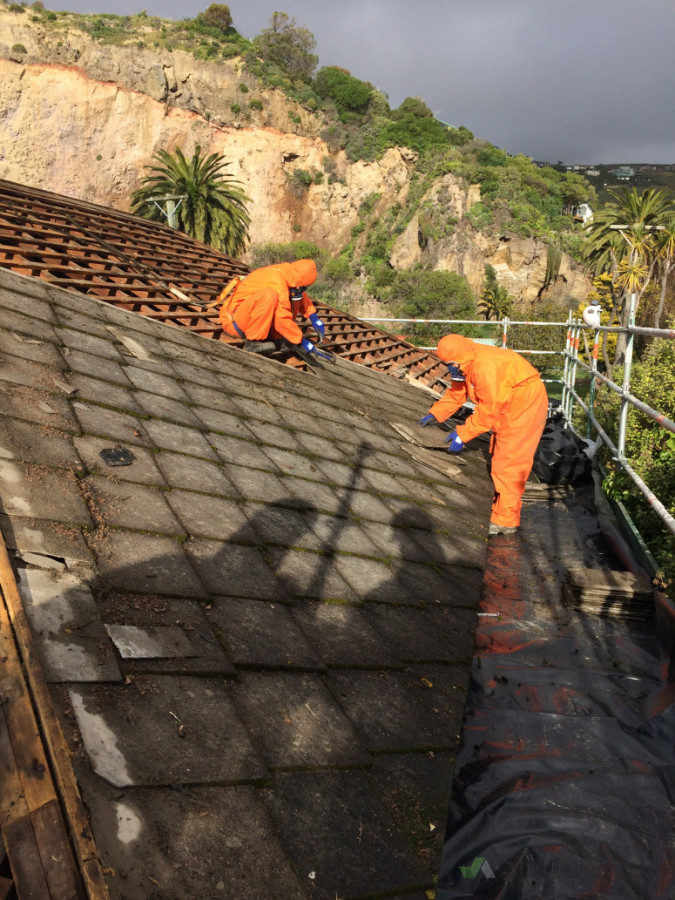 Asbestos Roof Removal