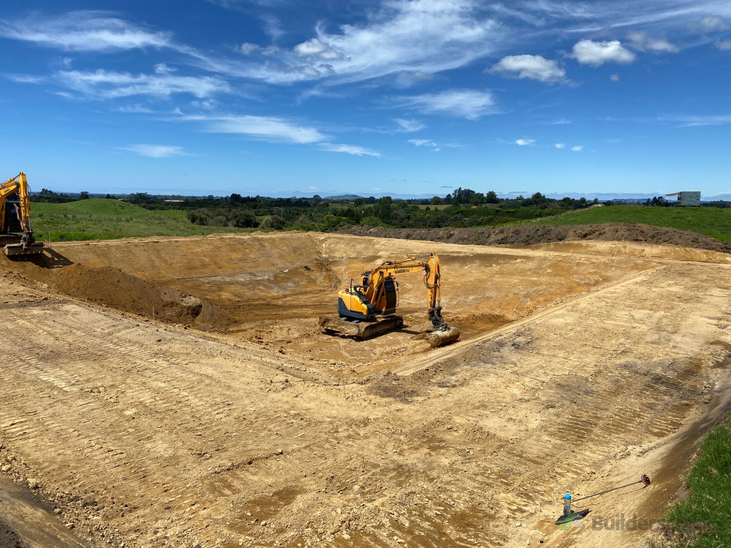 Dairy Farm Effluent Pond, Rangiuru, Western bay of Plenty