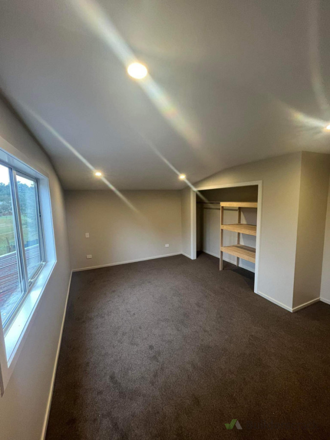 Shed renovation after +bathroom and laundry.