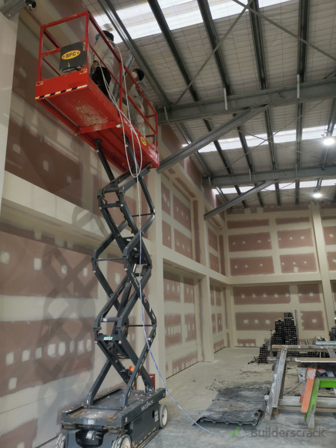 New Commercial Warehouse Spray painting