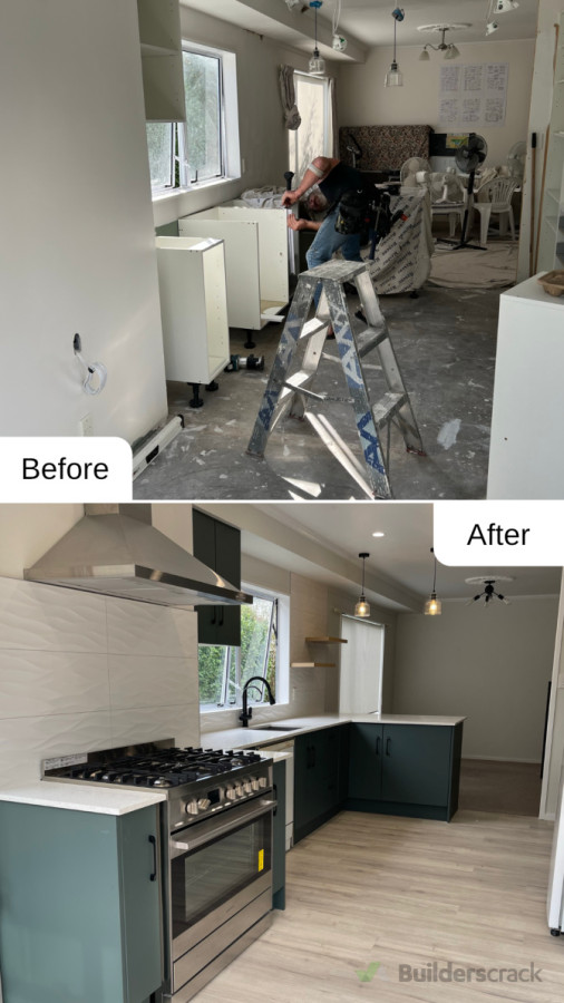 New kitchen and layout