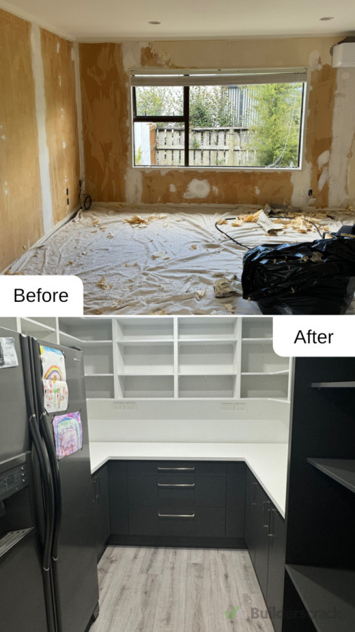 New walk in pantry extension