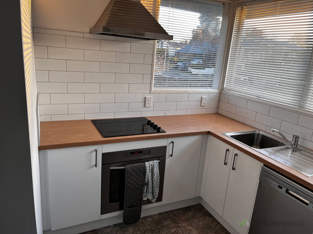 Flat Pack Kitchen assembled and installed