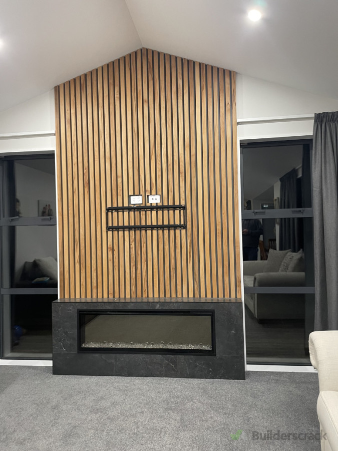 Fireplace Wall feature