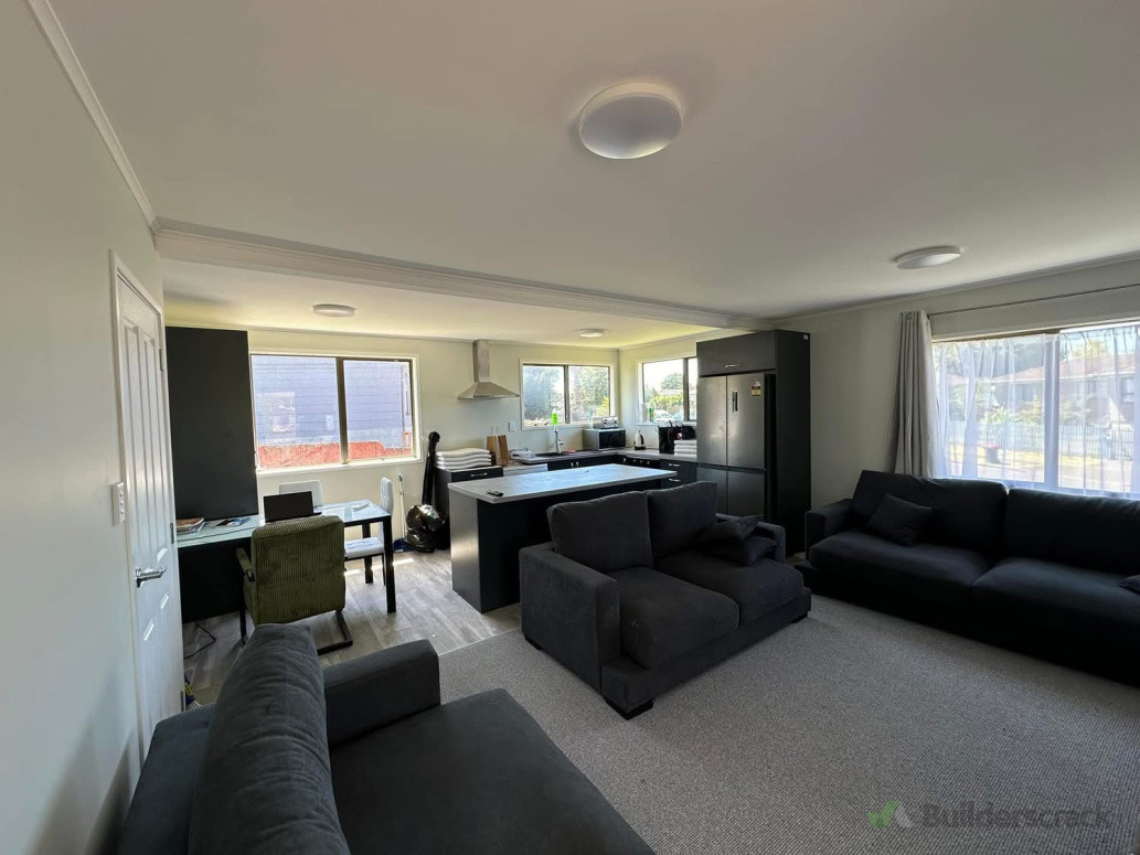 Full house renovation, lounge, Manurewa