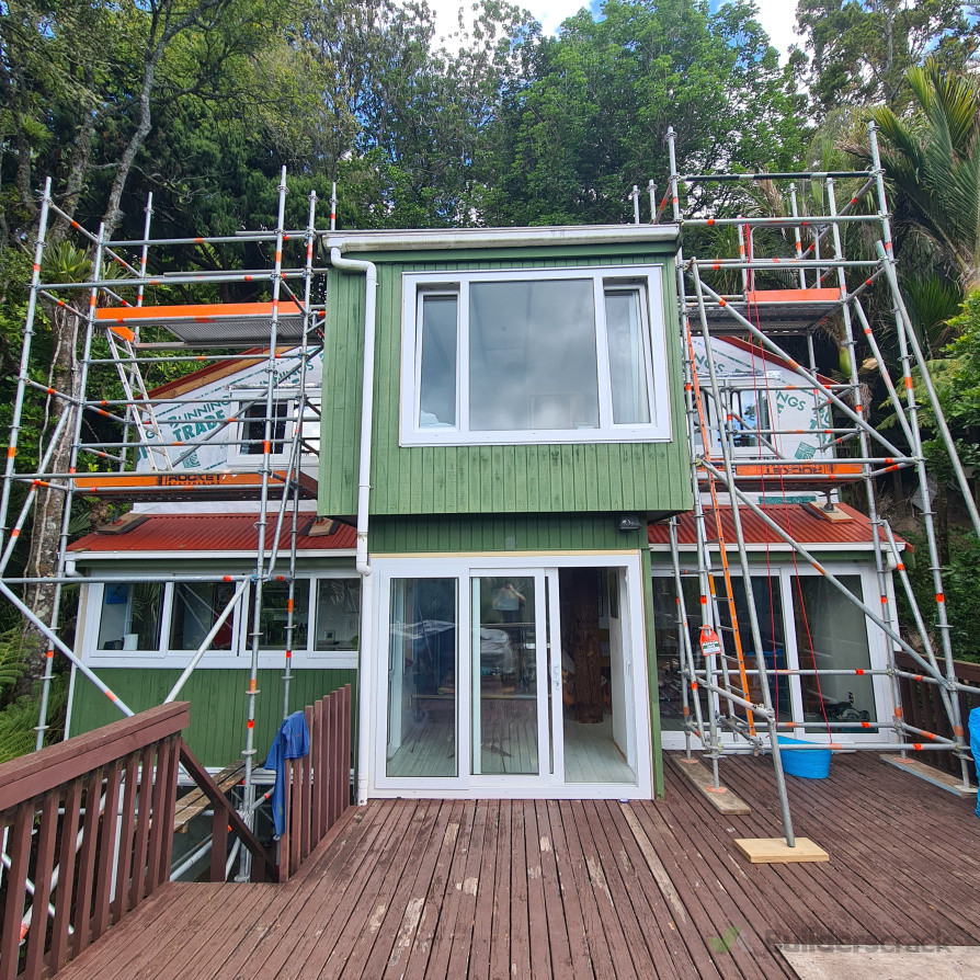 Partial reclad, Titirangi