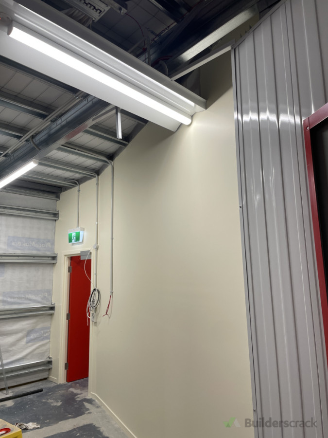 Painting and plastering done for Aoraki construction