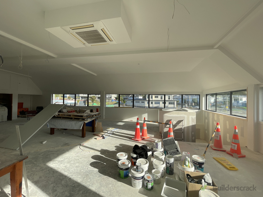 Painting and plastering done for community centre in wellington