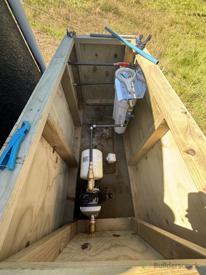 New water pump with filters