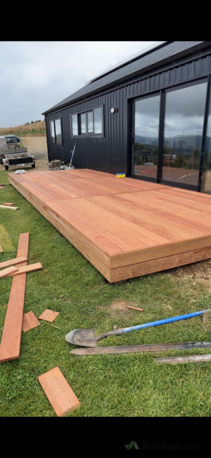 New deck install