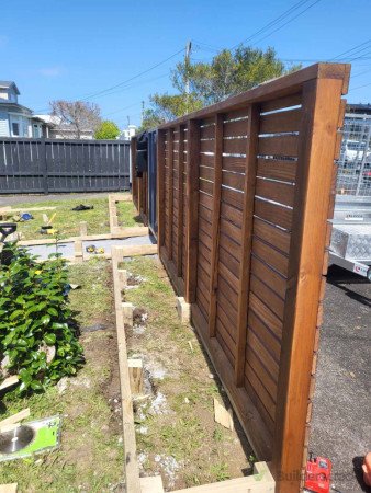 Planter box boxing done