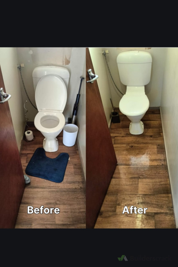 Toilet deep cleaning- regular cleaning
