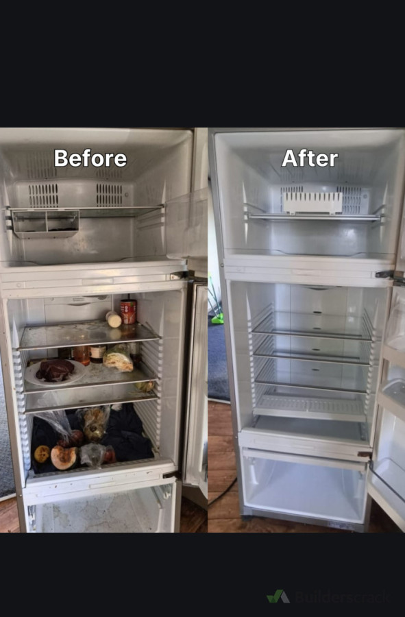 Fridge, oven, dishwasher.