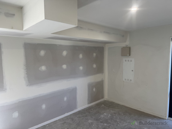 Plaster of the walls