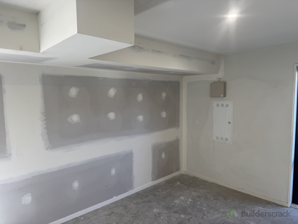 Plaster of the walls