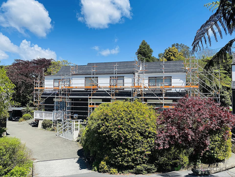 Exterior painting and Scaffolding in Khandallah