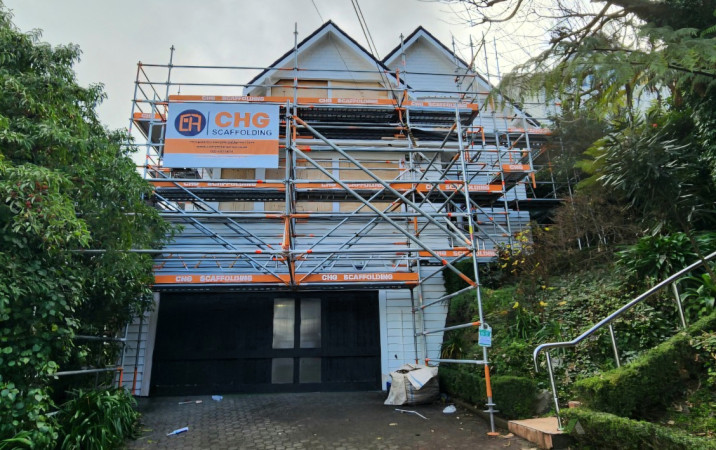 Scaffolding in Wadestown