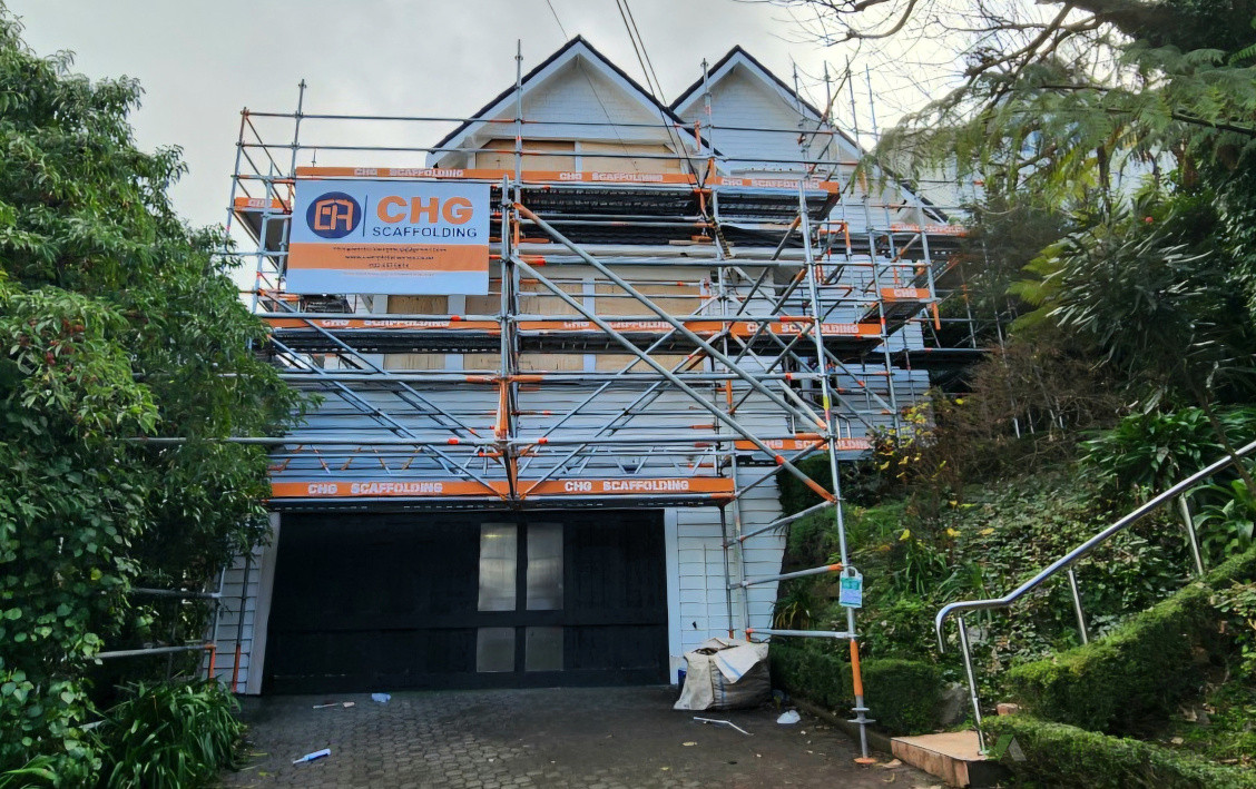 Scaffolding in Wadestown