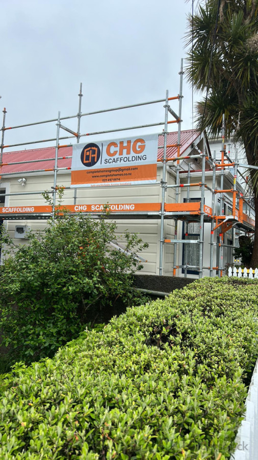 Scaffolding in Newtown