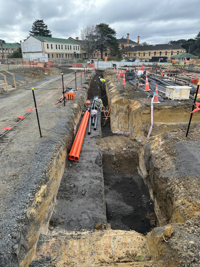 Trenching Drainage & services