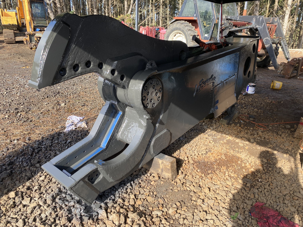 Hydraulic shear welding rebuild.