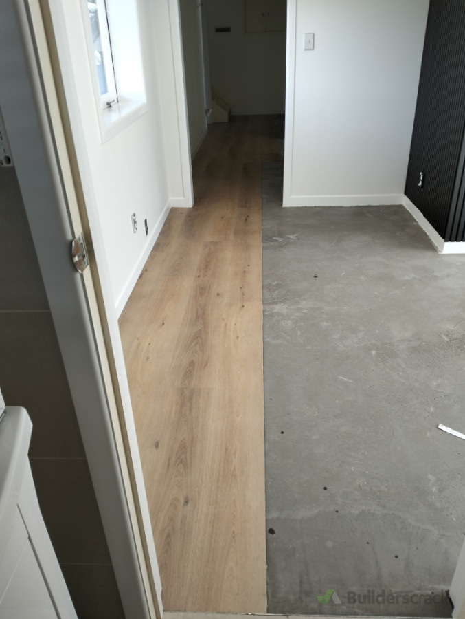 Lvt hallway and lounge