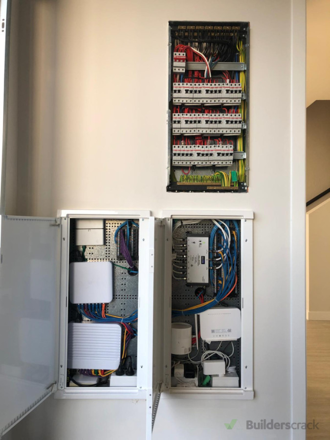 Switchboard, camera hub and tv/data hub.