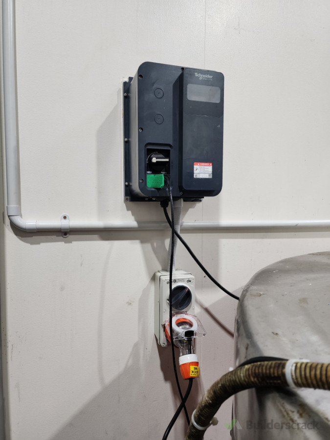 Variable Speed drive for large mixer.