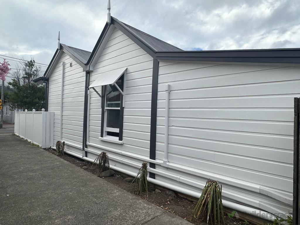 Exterior painting after