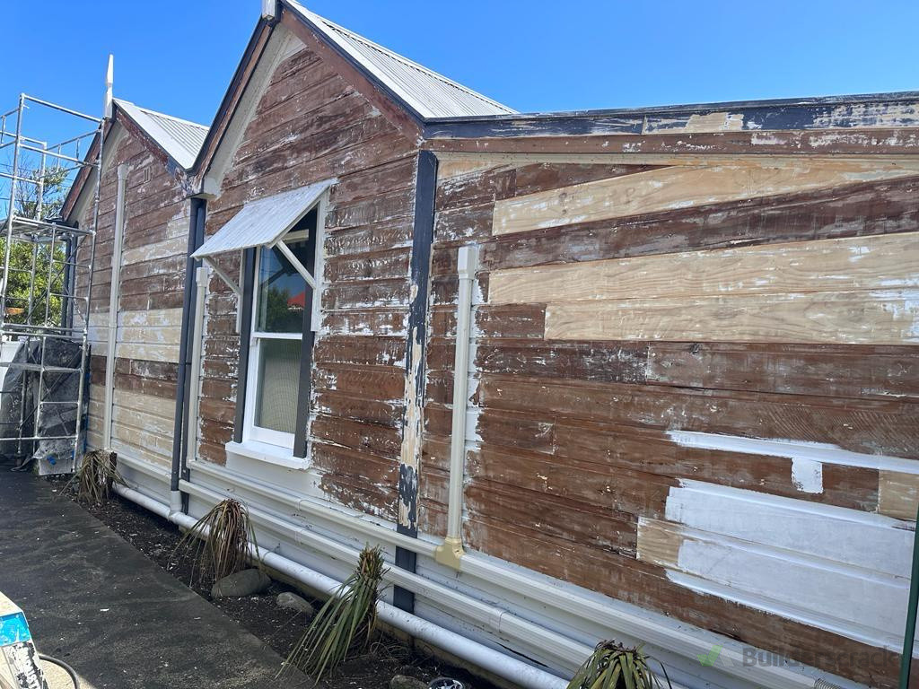 Exterior paint before